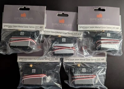 Servo Digital HV HT Metal Gear (25T) 260 унций/в крутящий момент (5) штук - Изображение 1 из 4