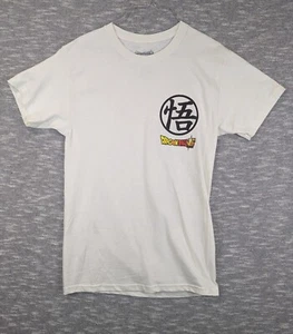 DRAGON BALL Z SUPER GOKU DBZ MEN'S T-SHIRT SUPER SAIYAN White Size Small - Picture 1 of 5