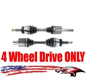 Front Axles for Ford Ranger 00-02 for Mazda B3000 B4000 02-98 4 Wheel Drive