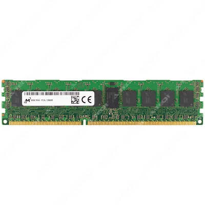 Micron 8GB 1Rx4 PC3L-12800R RDIMM DDR3L 1600 ECC Registered Server Memory RAM 1x - Image 1 of 2