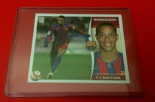 Panini Este Rare Ronaldinho STICKER 2006/2007 Barcelona La Liga Official 