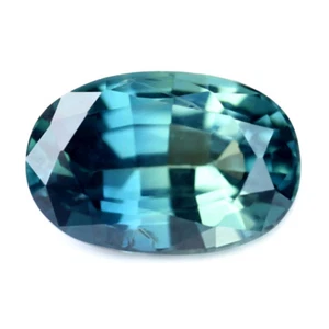 Certified Natural Unheated Teal Sapphire 0.58ct VVS Clarity Madagascar Oval  - Picture 1 of 2