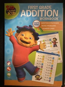 Sid The Science Kid - First Grade Addition Workbook - Brand New - Picture 1 of 2
