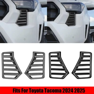 Fits For Toyota Tacoma 2024-25 Front Bumper Side Headlight Grille Air Vent Cover - Picture 1 of 15