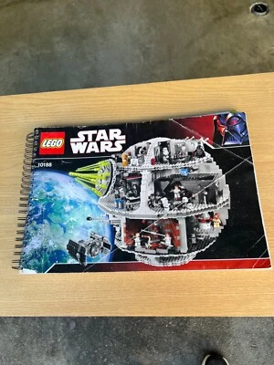 LEGO STAR WARS DEATH STAR SET #10188, SPIRAL BOUND INSTRUCTION MANUAL ONLY, 2008 - Image 1 of 2
