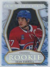 2023-24 Upper Deck Artifacts Clear Cut Rookie Sean Farrell Canadiens #CCR-10 C33