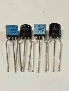 MPSA92 transistor MPSA 92 NOS Lot 4 Pcs F6h32/4 - Imagen 1 de 3