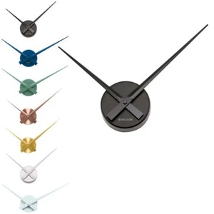 Karlsson Little Big Time Mini Aluminum DIY Modern Minimalist 44cm Wall Clock - Picture 1 of 30