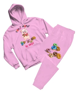 GAME CHANGERS DON'T WORRY BE HAPPY BIG KIDS SET (PINK) - Picture 1 of 7