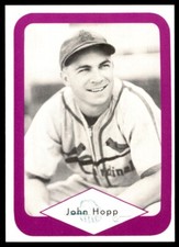 1975 SHERATON GREAT PLAINS GREATS - #26 JOHN HOPP ST. LOUIS CARDINALS