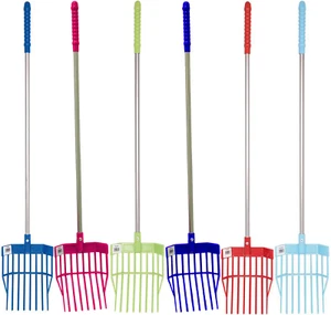 Faulks & Cox Red Gorilla Tubtrug Tidee Bedding Fork Mini XS Shavings Fork Tool - Picture 1 of 14