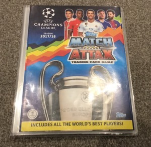 Match Attax 2017/18 Champions League Cards - Finish Your Collection No.s 1-250
