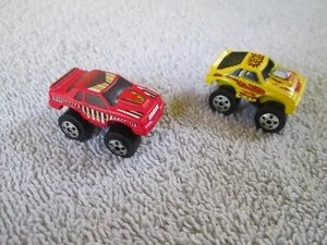 Micro Machines Fast Cars Yellow & Red - Picture 1 of 4