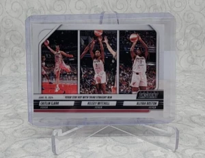 2024 Panini Instant WNBA #78 Caitlin Clark/Kelsey Mitchell/Aliyah Boston Fever - Picture 1 of 2