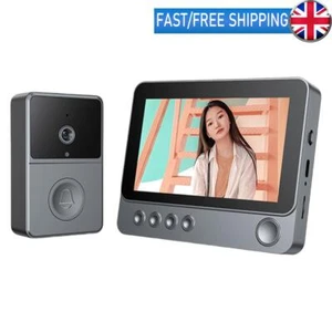 2.4G Wireless Video Intercom Doorbell Two Way Voice Video Doorbell Night Vision - Picture 1 of 12