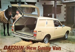 Datsun Sunny B310 Van Brochure leaflet 1980 - Picture 1 of 1