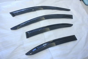 Fit For 10-16 Mercedes Benz W212 E350 Window Visor Rain Guard Weather Shield - Picture 1 of 5