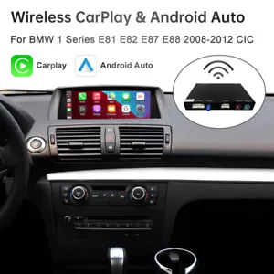 Für BMW 1er E81 E82 E87 E88 CIC Wireless CarPlay Android Auto Interface Airplay - Bild 1 von 9