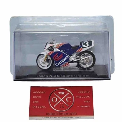 DeAgostini 1/24 Honda NSR250 Sito Pons Canpsa #3 1988 Grand Prix GP250 1:24 Rare - Image 1 of 4