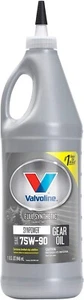 Valvoline VV975 Synpower SAE 75W-90 32 oz Full Synthetic Gear Oil - Pack of 1 - Picture 1 of 5