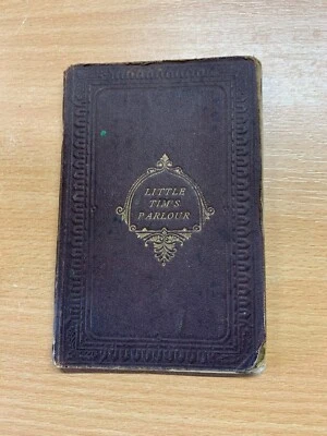 *RARE* 1866 "LITTLE TIM'S PARLOUR" SPCK FICTION MINIATURE ANTIQUE HB BOOK (P2) - Image 1 of 4