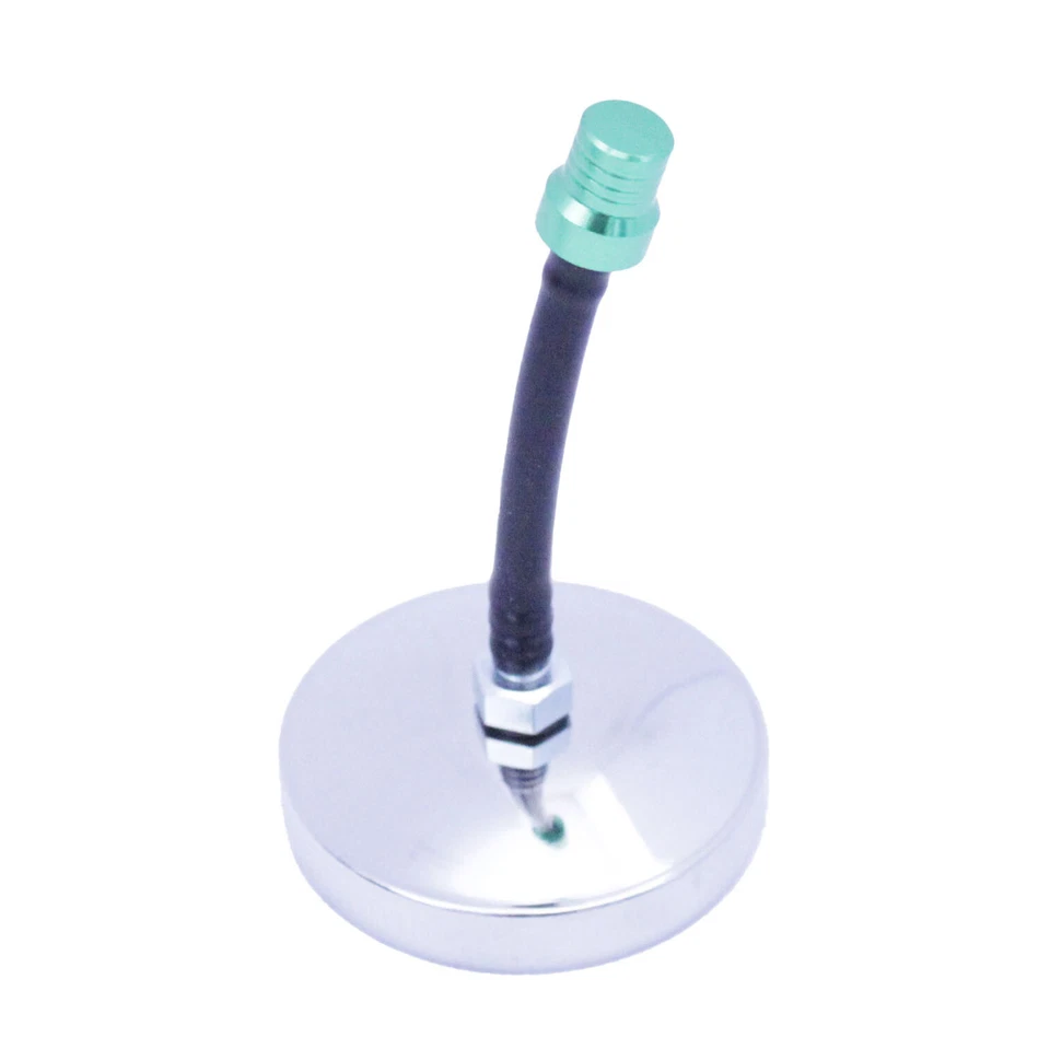 Tuning Tankdeckel 40mm chrom + Entüftung grün eloxiert für Simson S50 S51 SR50 K - Bild 1 von 1