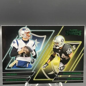 2022 Panini Contenders Contenders Series Green #CS-BW Tom Brady Charles Woodson - Picture 1 of 2