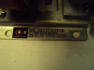 Martillo cortador; C-H 10337H292B; relé neumático de retardo de tiempo, bobina 115vac - Imagen 1 de 4