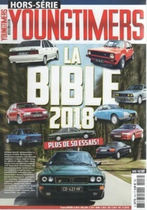 YOUNGTIMERS HS 2018 LA BIBLE 2018 50 ESSAIS IMPREZA GT TURBO GHIBLI SLK 230 K - Imagen 1 de 2