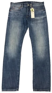 Outerknown Jeans Men’s 30x30 Blue Ambassador Slim Fit Button Fly S.E.A Denim NEW - Picture 1 of 9