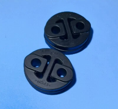 Pair Hanger Exhaust Muffler Pipe For Toyota Tacoma Highlander Hiace Corolla AE - Imagem 1 de 2