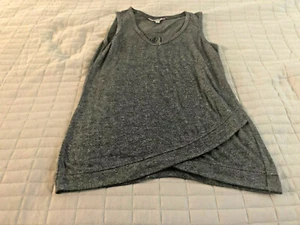 Athleta Girl Tank Top Size XS Gray Stretch Sleeveless  - Picture 1 of 3