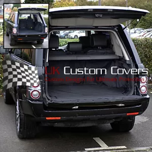 FITS RANGE ROVER VOGUE L322 BOOT LINER MAT DOG GUARD TAILORED (2002-2013) 025 - Picture 1 of 12