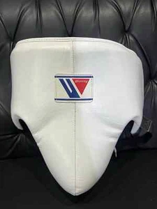 Wining Boxing Groin Cup Protector Standard Cut /White Color GrionGuard/All Sizes - Picture 1 of 4
