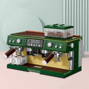 DZ6017 Mini Blocks Kids Building Toys Coffee Machine Model Home Decor Gift - Picture 1 of 8