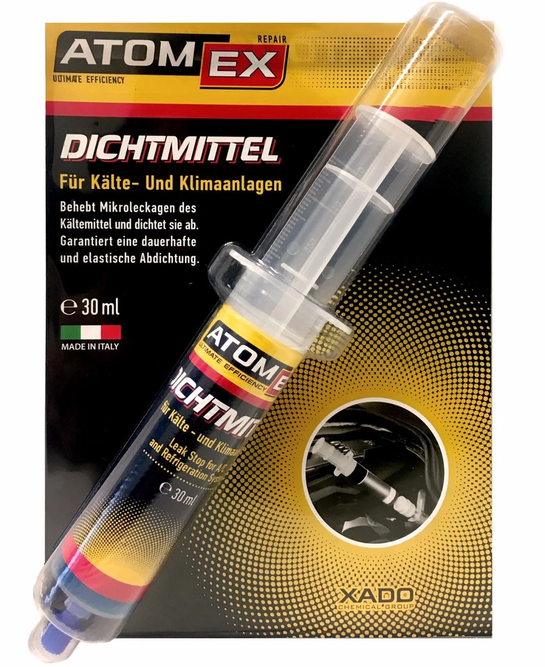 XADO Atomex Dichtmittel Klimaanlage Kartusche KFZ Leck PKW Klima Abdichtung  - Bild 1 von 1