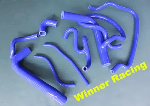 MANGUERAS RADIADOR SILICONA AZUL BMW E34 530I 1987-1991, 535I M30 RHD 1987-1995 - Imagen 1 de 5