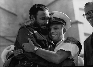 FIDEL CASTRO YURI GAGARIN PHOTO rare photo BILD - Bild 1 von 1
