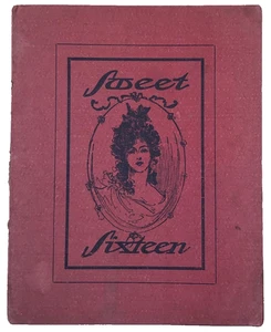 ANTIQUE Ripleys Sweet Sixteen HOMEMADE CANDIES COOKBOOK RECIPES CANDY 1898 - Picture 1 of 9