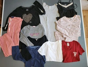 Huge Lot (11) Women's Large Sleepwear Victoria's Secret Pink Ralph Lauren Jones - Picture 1 of 11