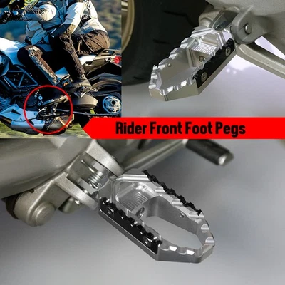 estriberas delanteras anchas negras TRC aptas para Ducati 998/S/R todo el año Foto 1 de 4