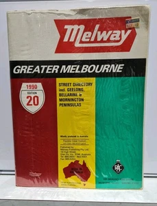 Vintage Melway Greater Melbourne Street Directory 1990 Edition 20 - Picture 1 of 5