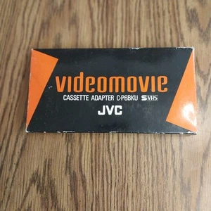 Vintage JVC C-P6U VHS Cassette Tape Adapter motorisiert mit Box und Handbuch - Bild 1 von 5