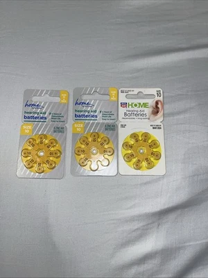 Baterías para audífonos HOGAR TALLA 10 (4 años de vida útil confiable) Foto 1 de 2