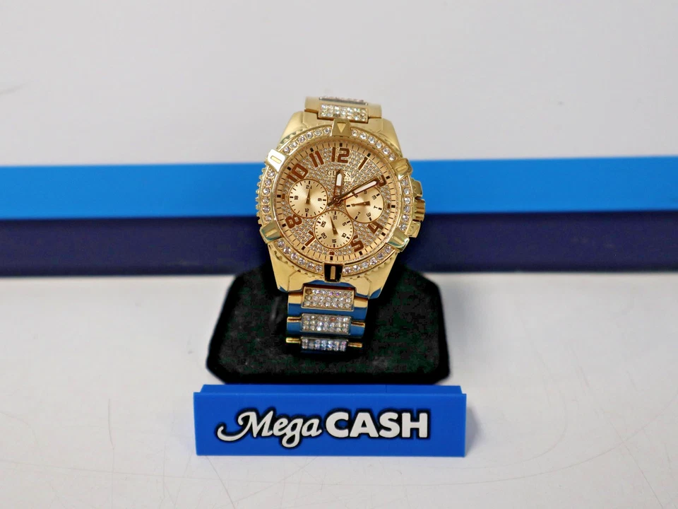 Guess Frontier Gold Men's Watch - W0799G2 - Image 1 of 4