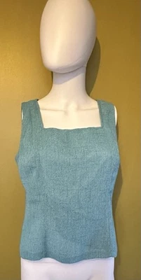 Donna Ricco罩衫 蓝绿色 6 码 — 第 1/3 张图片