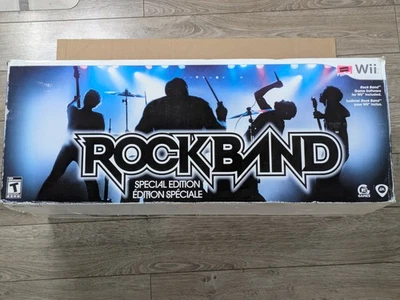 Rock Band Special Edition Nintendo Wii Game  USB Hub Wireless Guitar-No Disc - Image 1 of 4