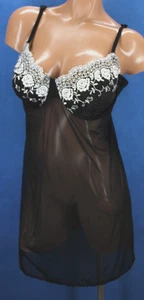 Babydoll Lane Bryant intimo foderato con ferretto taglia 26 28 #H7764 - Foto 1 di 5