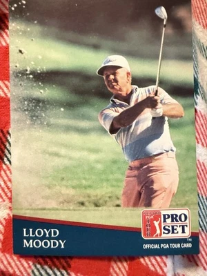 Tarjeta Pro Set PGA Tour Lloyd Moody Senior 1990 - Coleccionable de golf vintage Foto 1 de 2