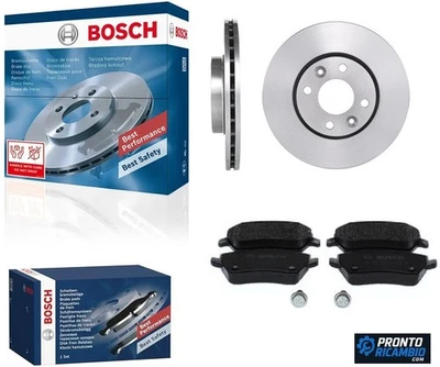 Coppia dischi e pastiglie freno anteriori BOSCH CLIO 4 1.5 dCi 75 (55 kW 75 CV)  - Immagine 1 di 3